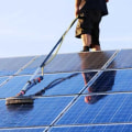 Do solar panels need to be cleaned on a regular basis?