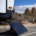 Can a portable solar panel system be used to power appliances in an rv or boat?