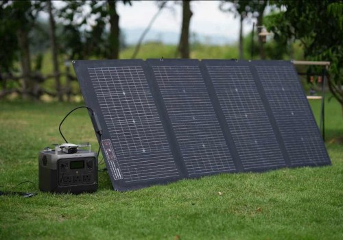 Can a single battery be connected to multiple portable solar panels?