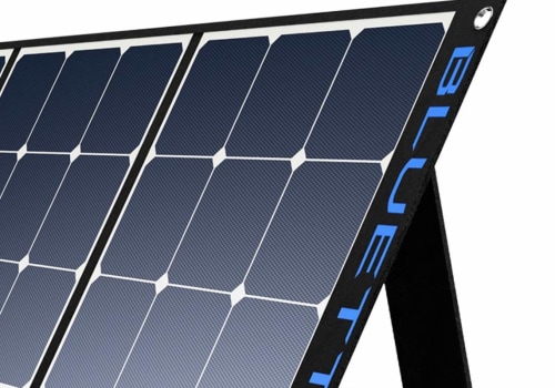 Are there any restrictions on where a portable solar panel can be installed?