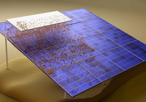 Can dust stop solar panels from working?