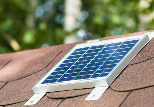 What are the advantages of using portable solar panels?