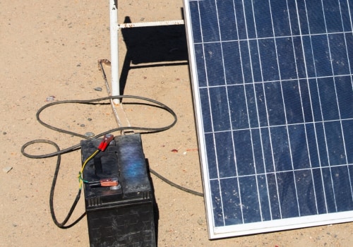 What will a 100 watt solar panel run?