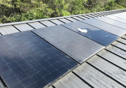 What chemicals are safe to clean solar panels?